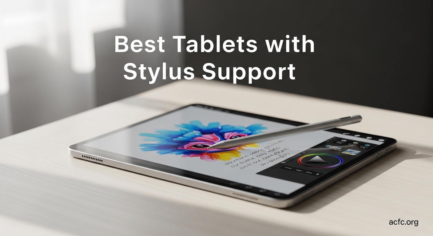 Best Tablets with Stylus Support