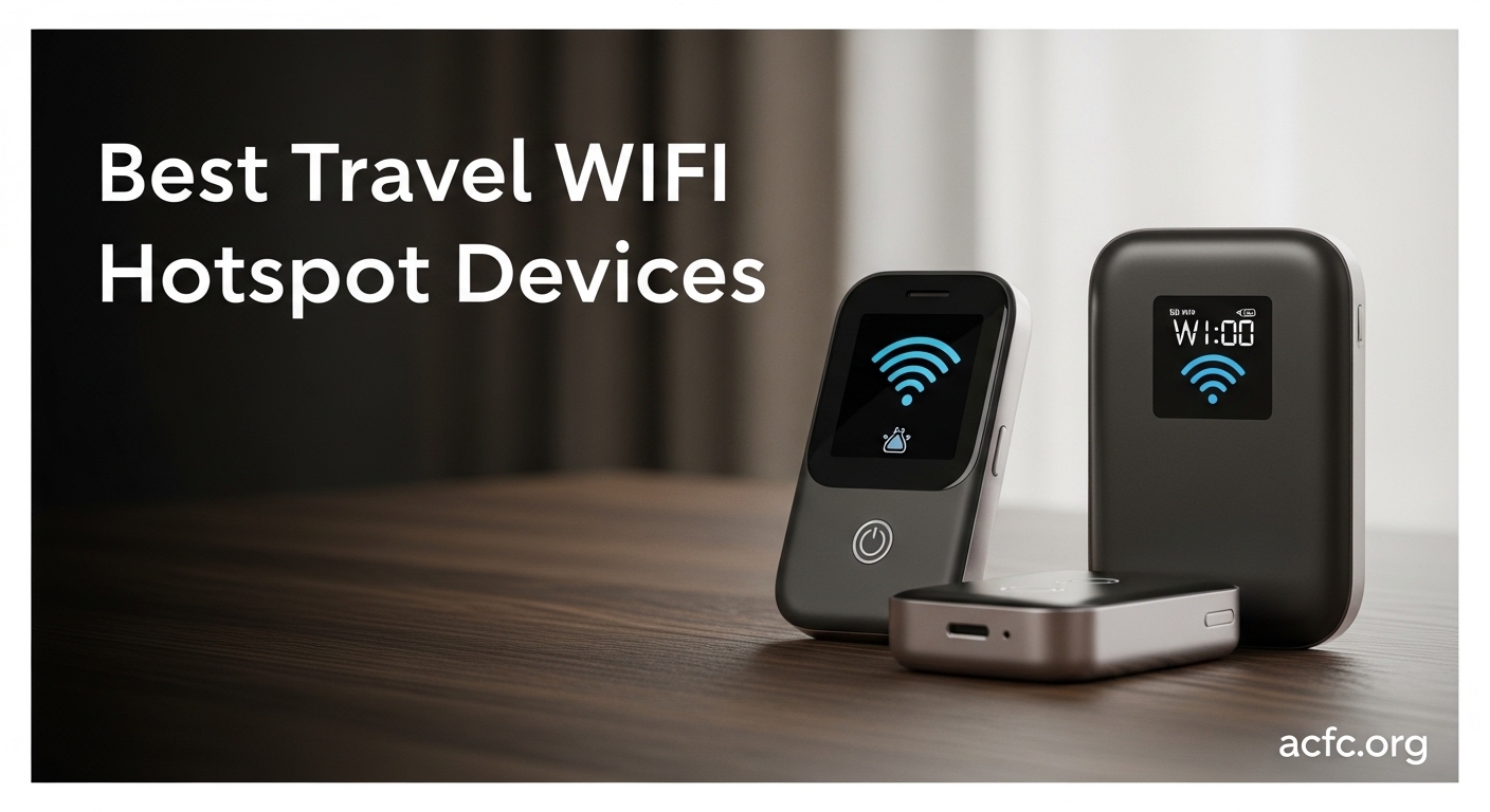 Best Travel WiFi Hotspot Devices