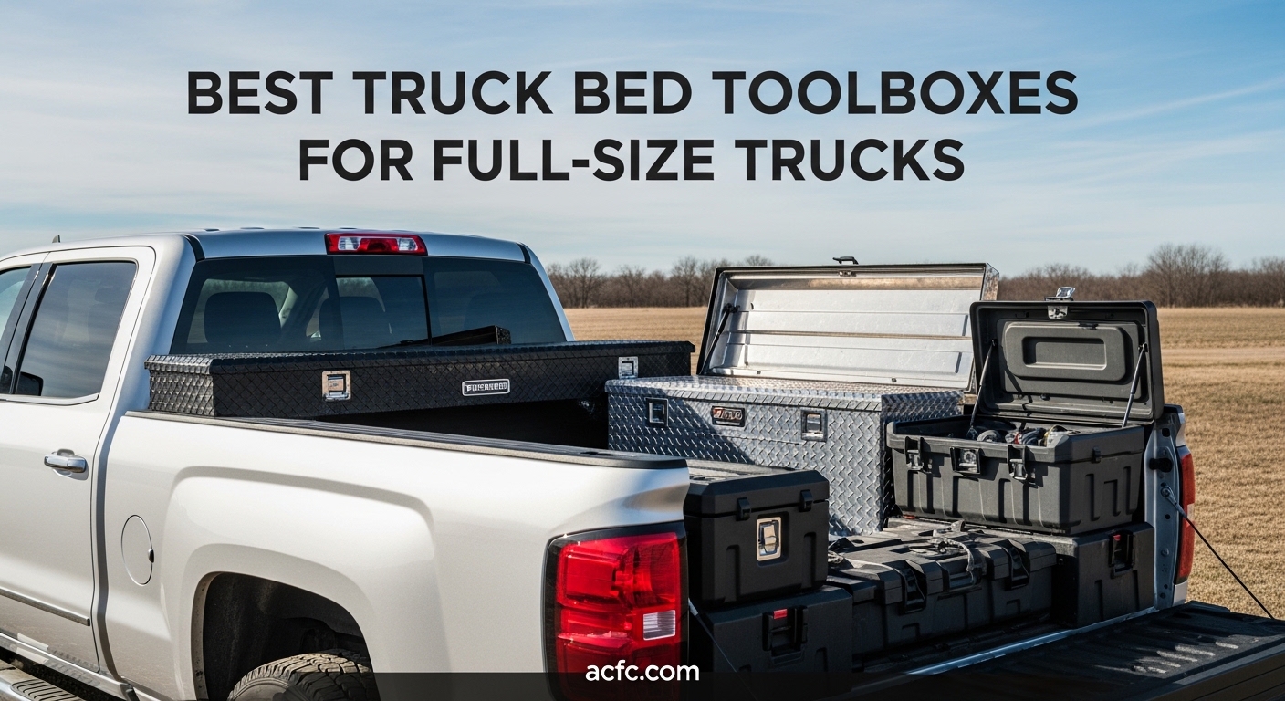 Best Truck Bed Toolboxes for Full-Size Trucks