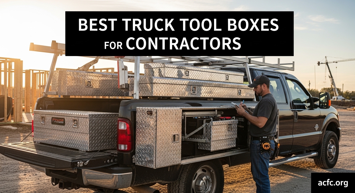 Best Truck Tool Boxes for Contractors