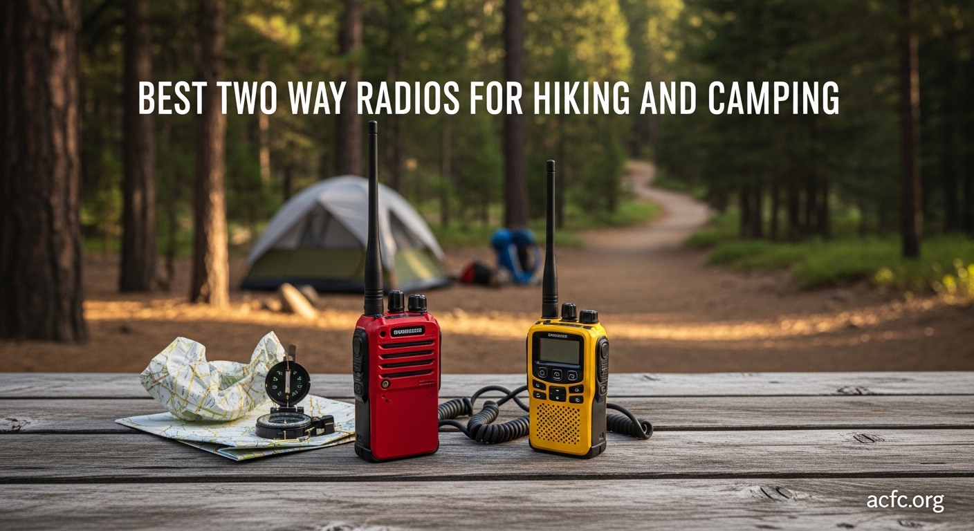 Best Two Way Radios for Hiking and Camping