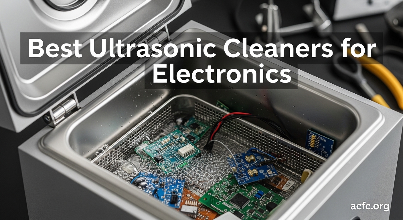 Best Ultrasonic Cleaners for Electronics