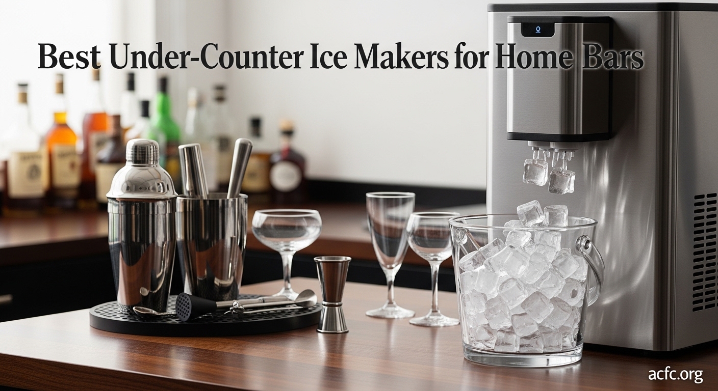 Best Under-Counter Ice Makers for Home Bars