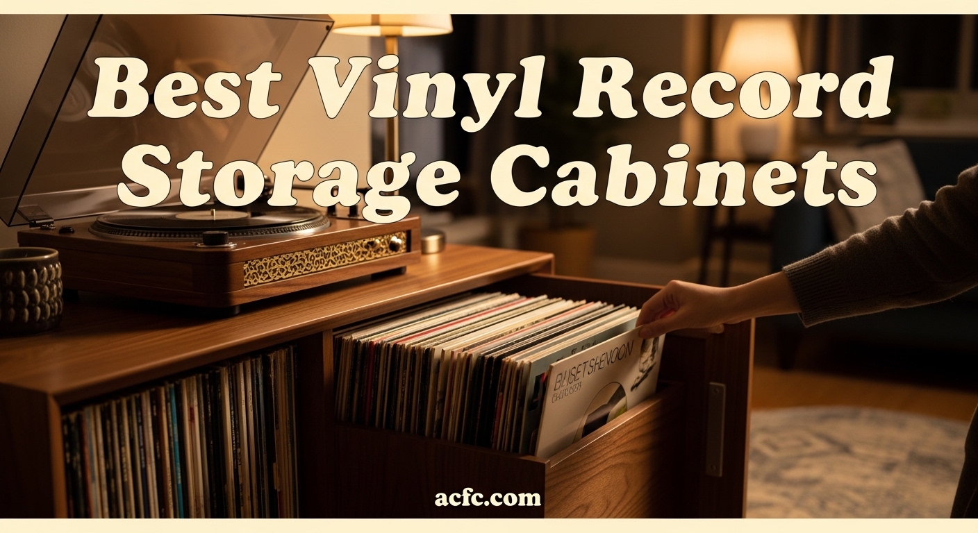 Best Vinyl Record Storage Cabinets
