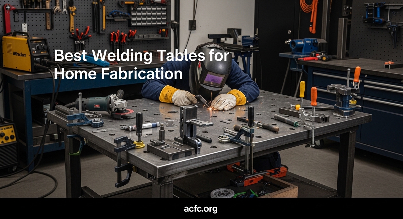 Best Welding Tables for Home Fabrication