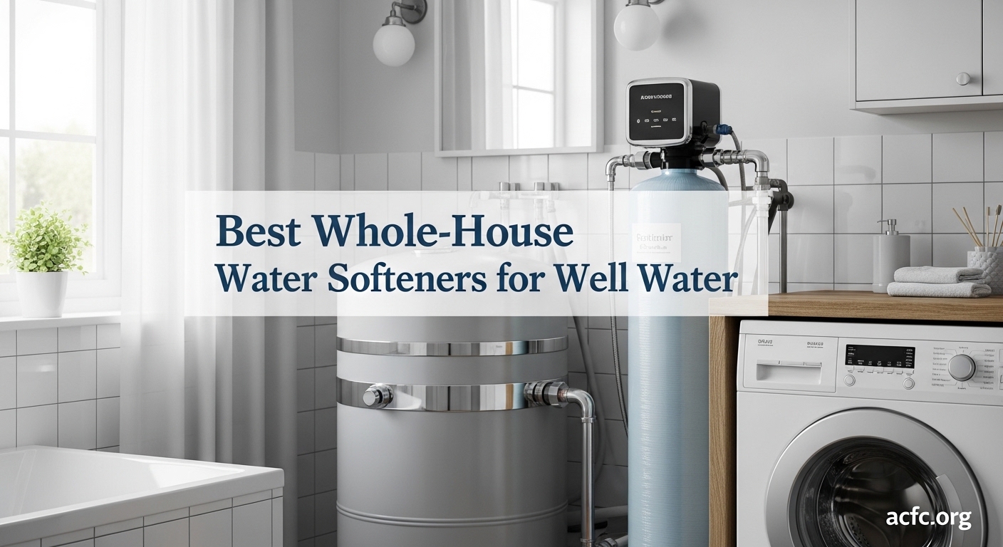 Best Whole-House Water Softeners for Well Water
