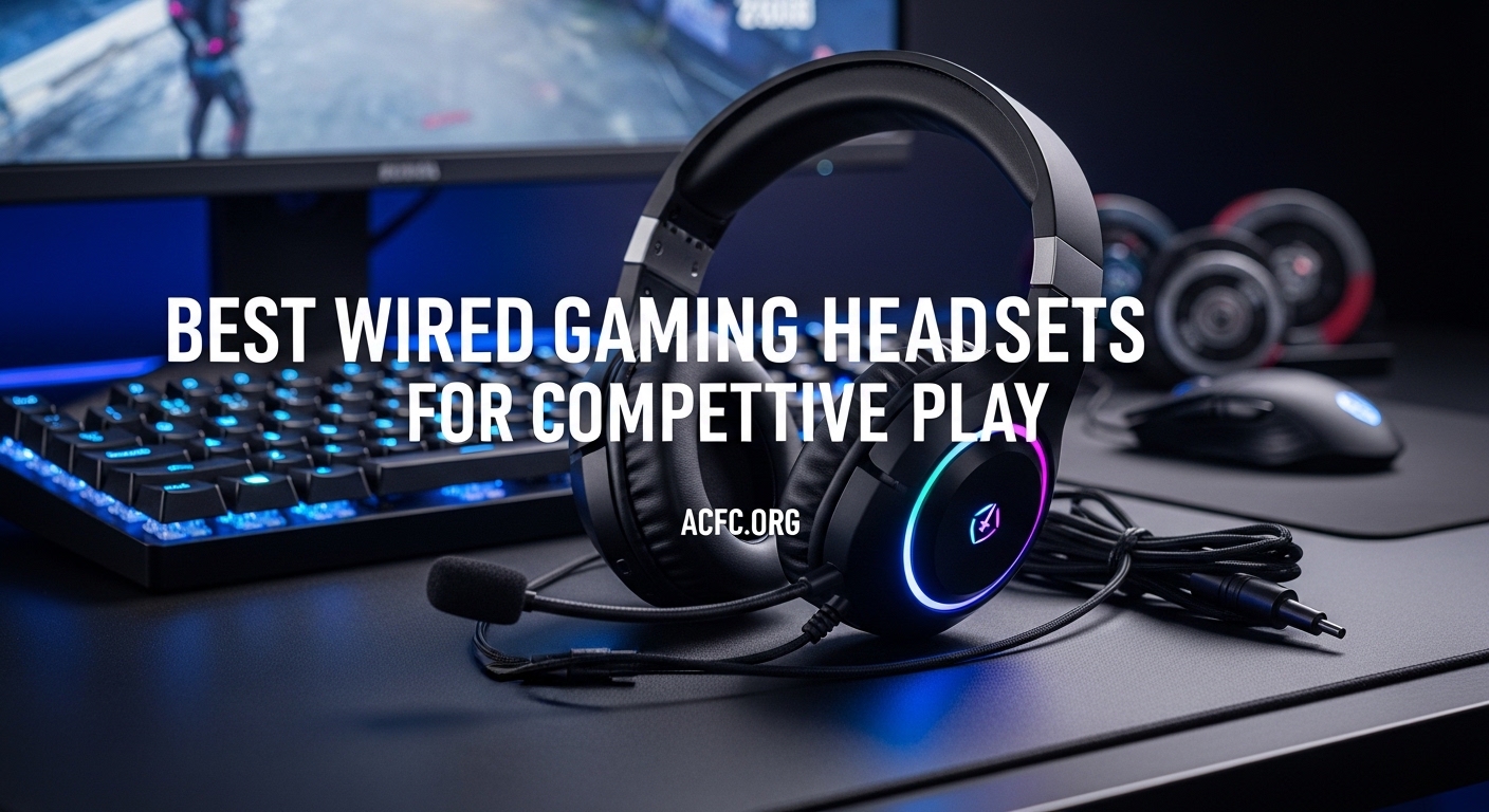 Best Wired Gaming Headsets for Competitive Play