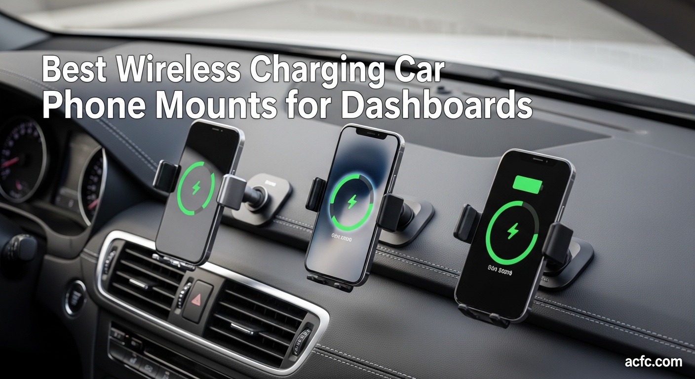 Best Wireless Charging Car Phone Mounts for Dashboards