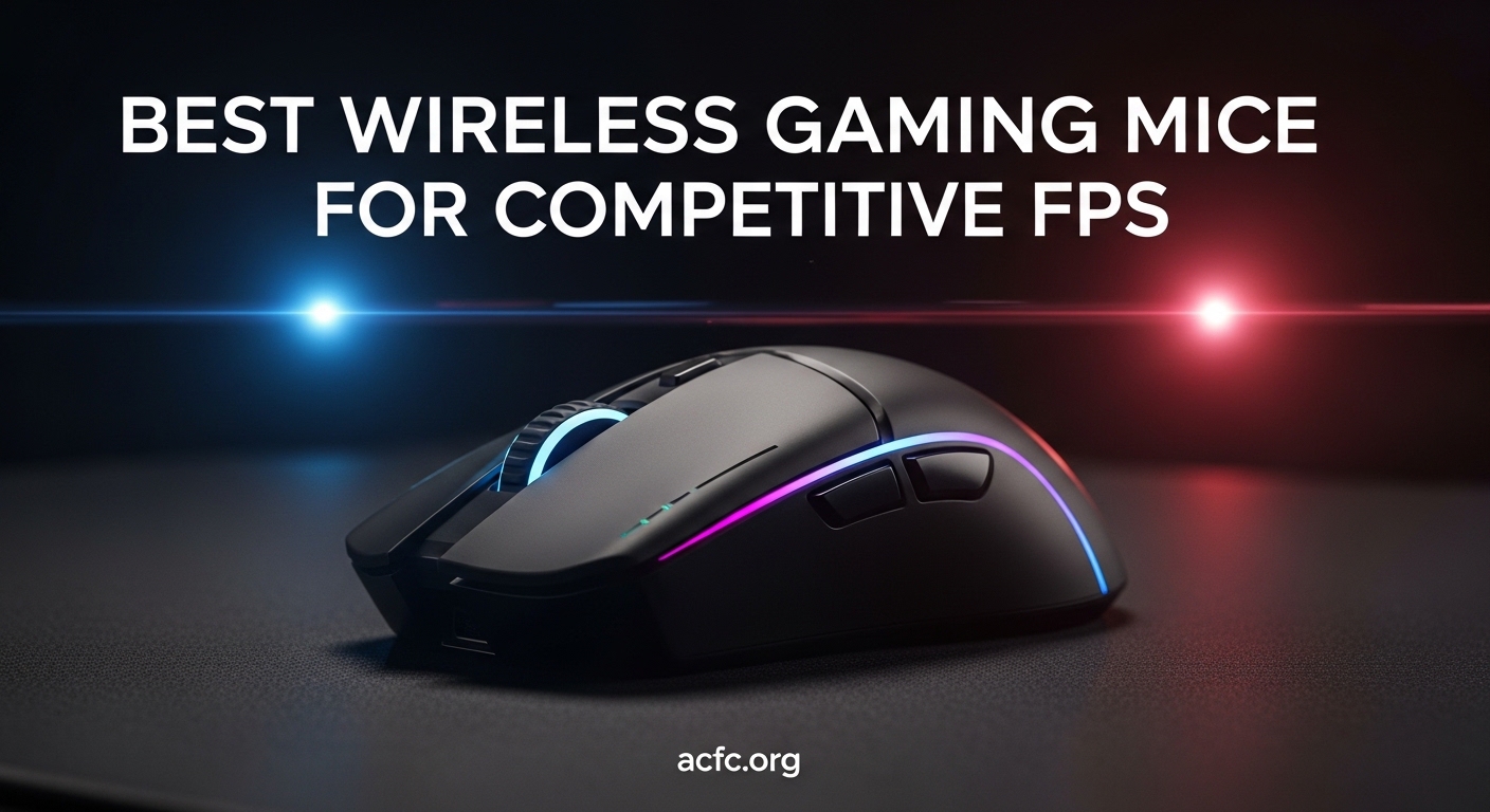 Best Wireless Gaming Mice for Competitive FPS