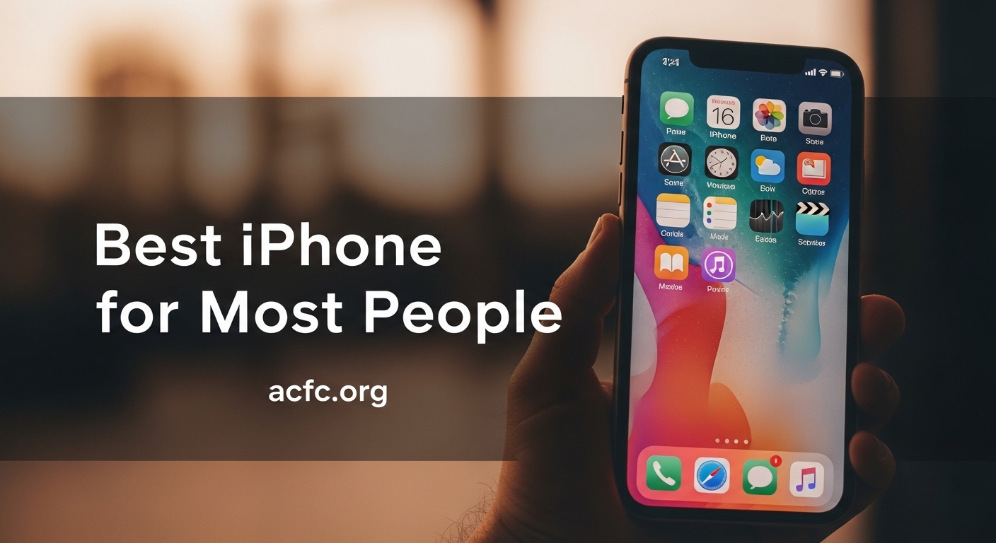 Best iPhone for Most People
