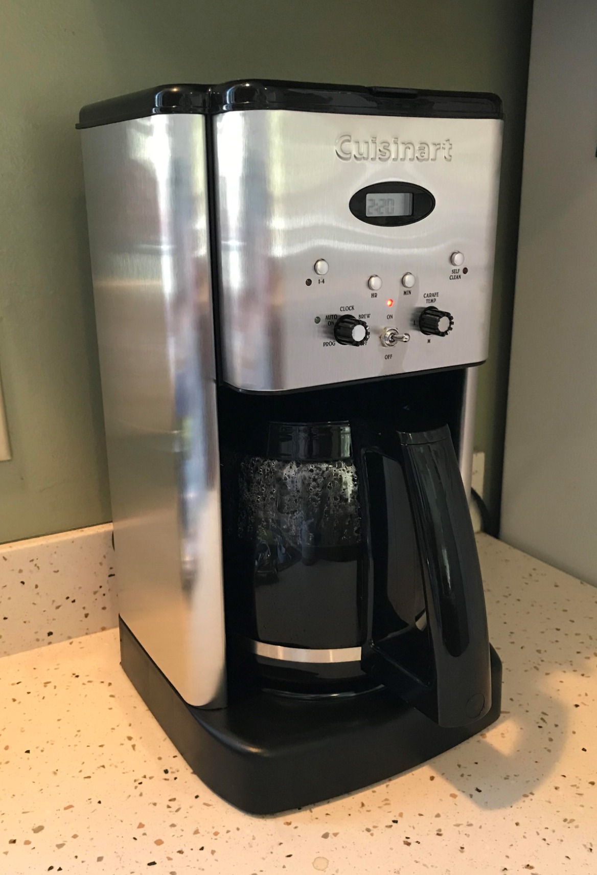 Cuisinart DCC-1200P1 Brew Central 12-Cup Programmable Coffeemaker, Carafe, Brushed Chrome customer photo 2