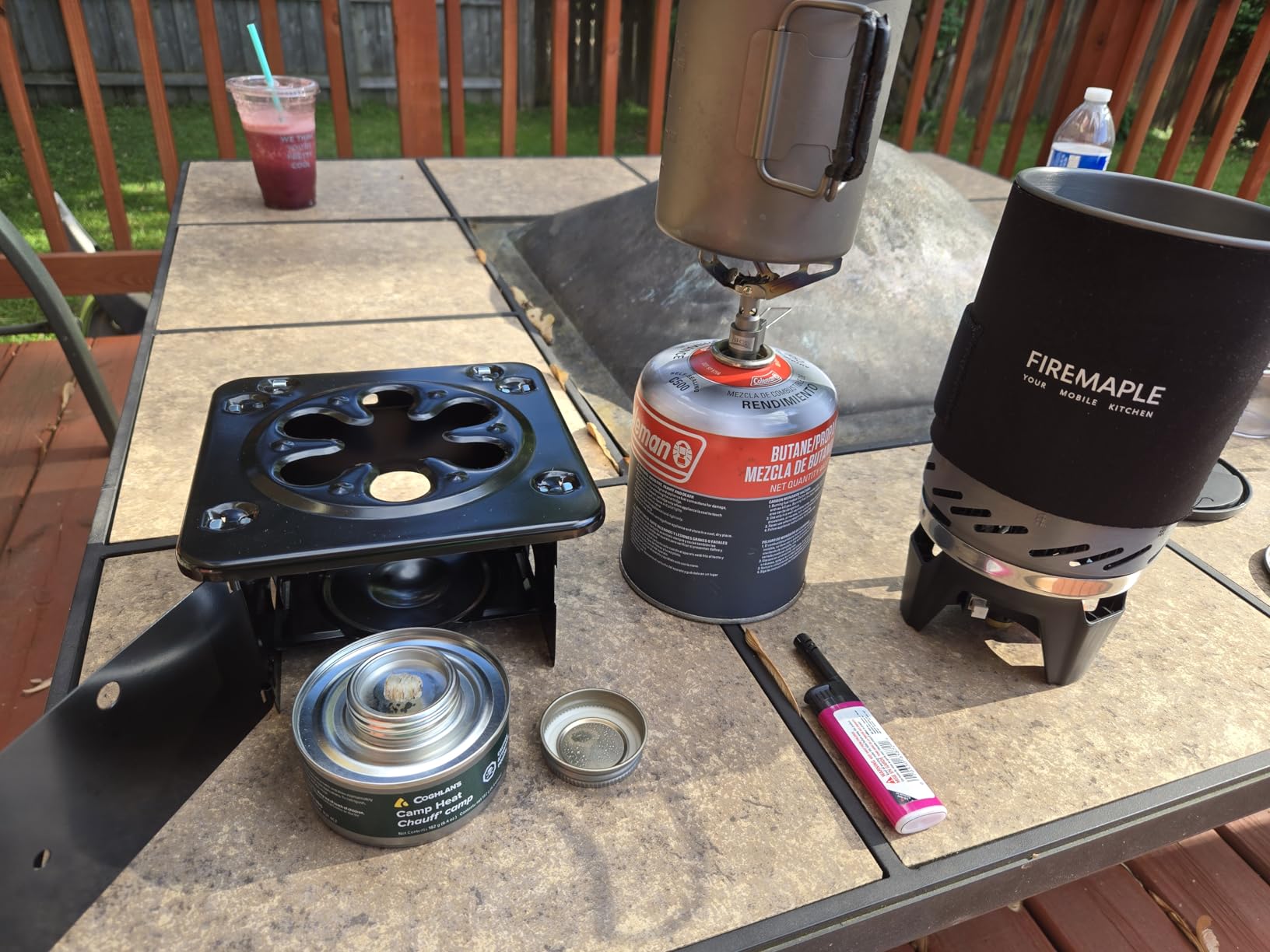 Coghlan's Portable Folding Camp Stove - Compact, Lightweight Steel Cooking Stove for Camping, Backpacking, Hiking customer photo 1