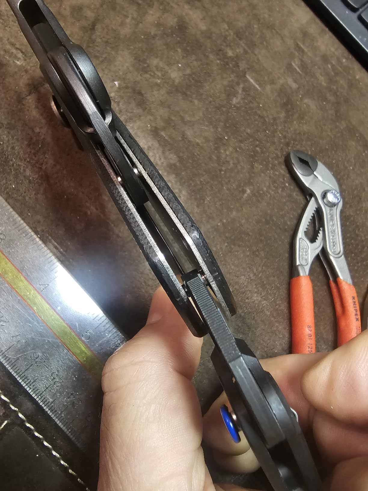 KNIPEX Tools 87 01 250 Cobra Water Pump Pliers, 10-Inch customer photo 1