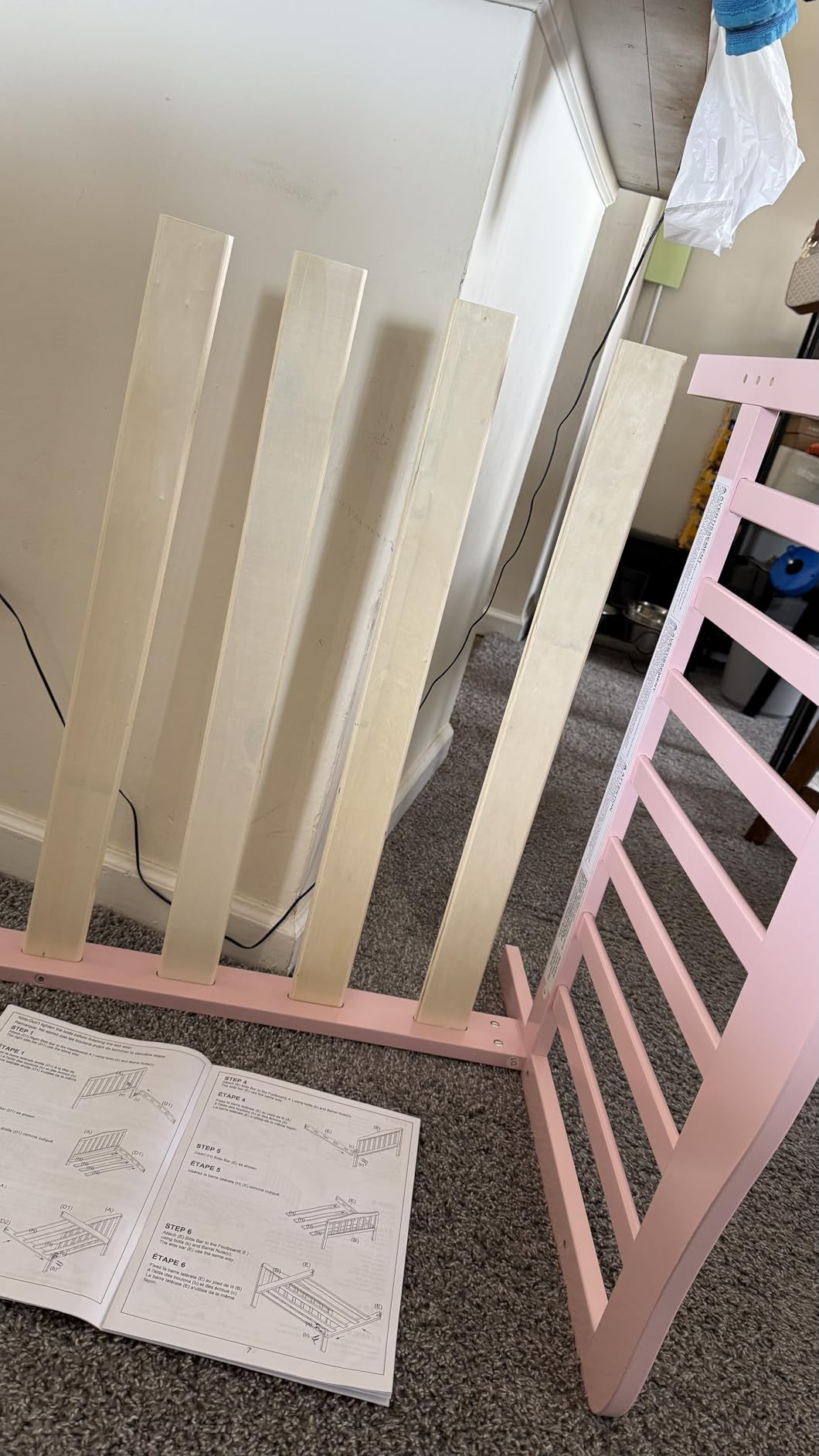Dream On Me Classic Design Toddler Bed In Black, Greenguard Gold And JPMA Certified, Low To Floor Design, Two Side Safety Rails customer photo 1