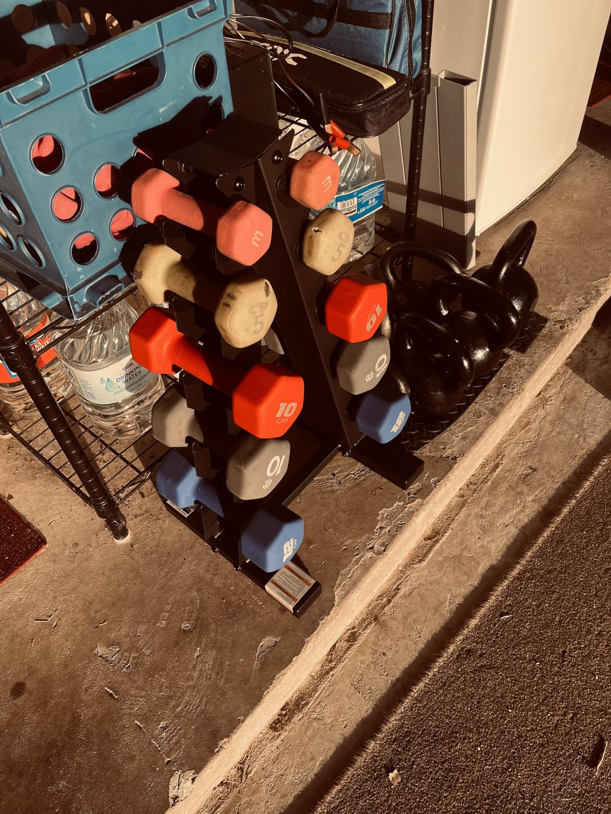 CAP A-Frame Dumbbell Weight Rack customer photo 1