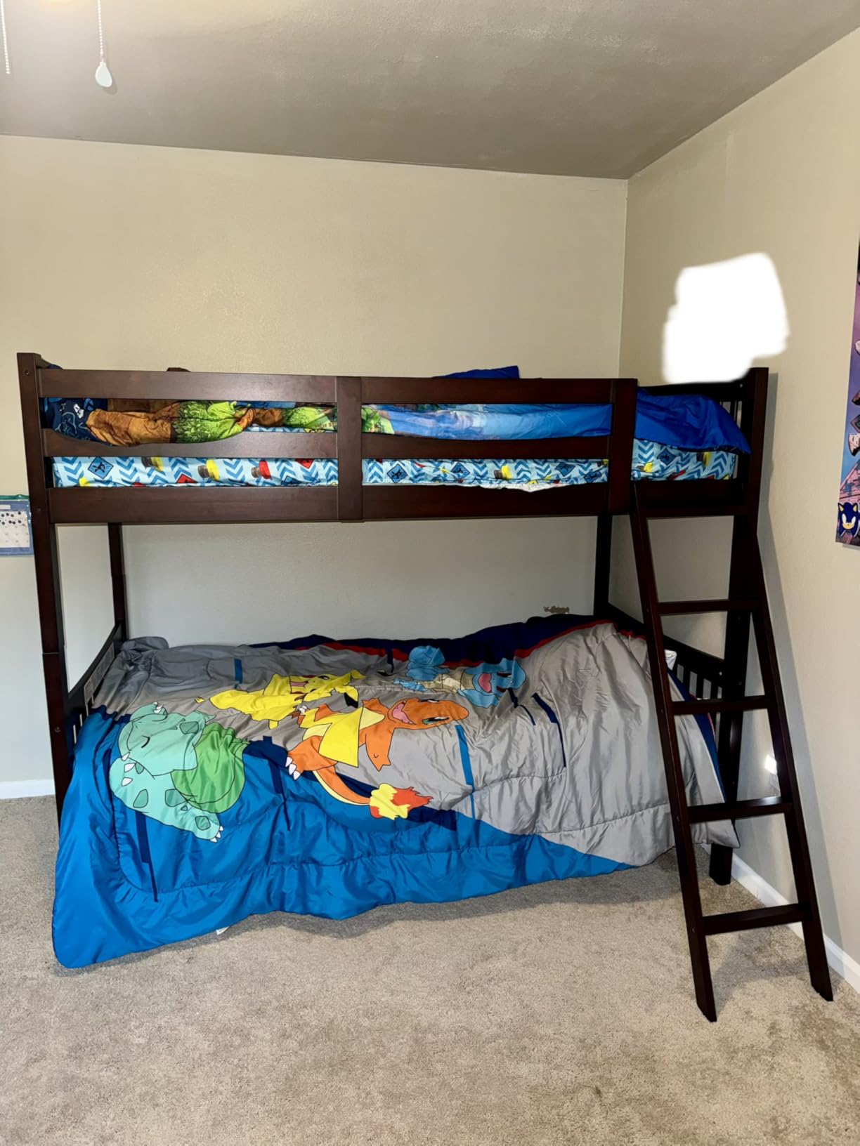 Storkcraft Caribou Bunk Bed Twin Over Twin Bunk Bed - GREENGUARD Gold Certified, Converts to 2 Individual Twin Beds customer photo 2
