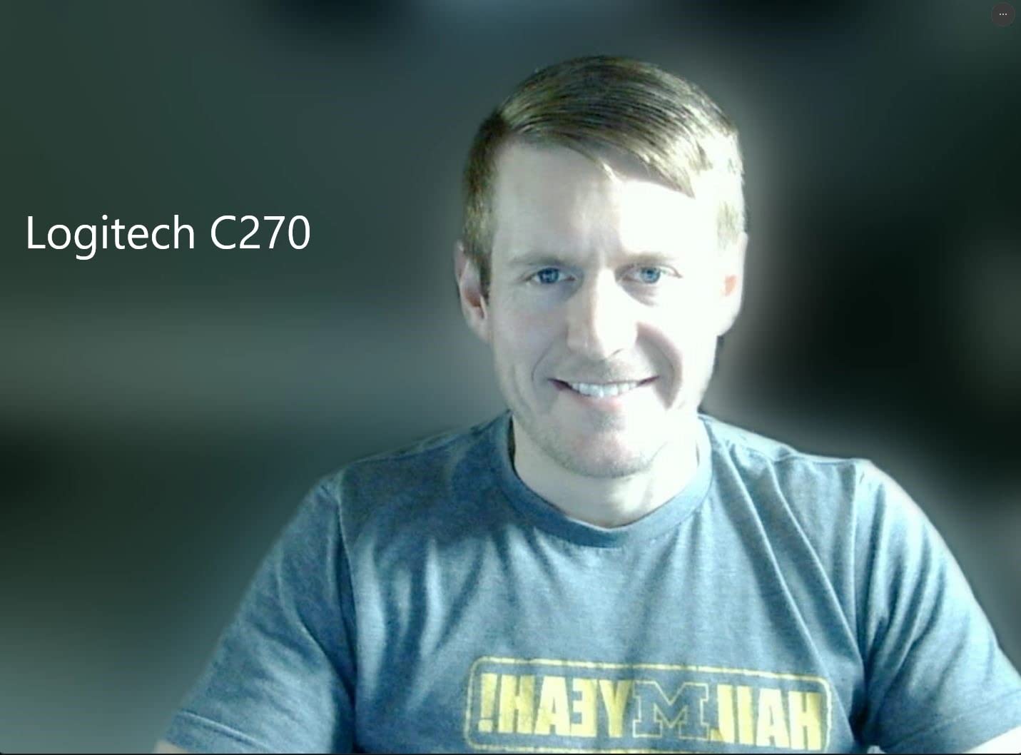 Logitech C270 HD Webcam, 720p Widescreen Video Calling, Light Correction, Noise-Reducing Mic customer photo 2