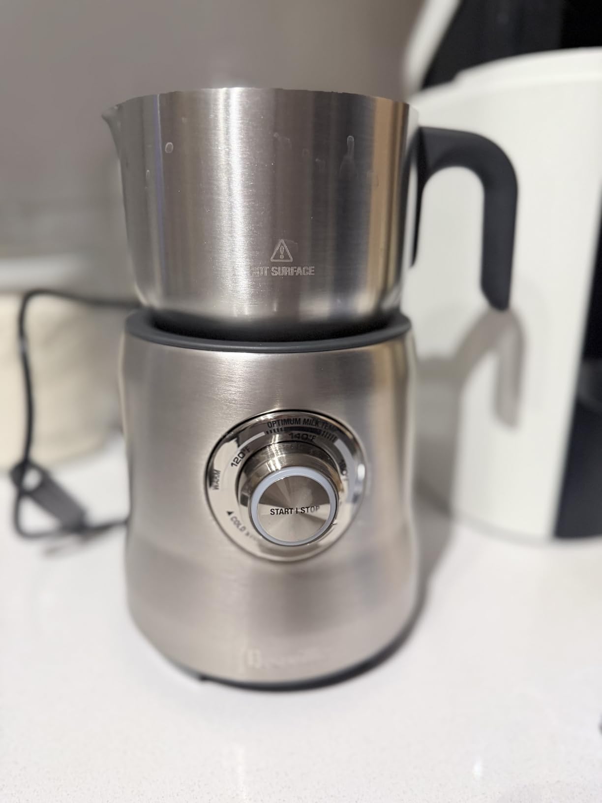 Breville Milk Café Frothe BMF600XL, Brushed Stainless Steel customer photo 1