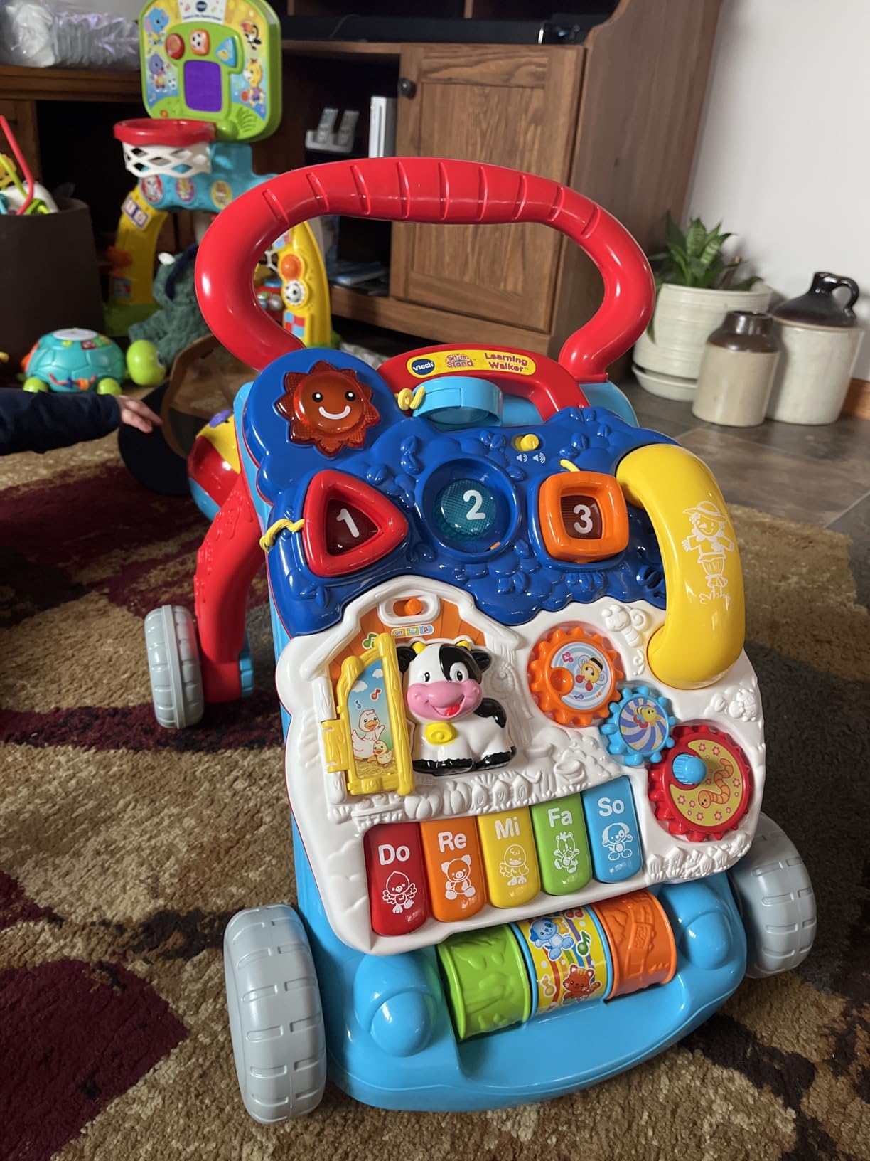 VTech Sit-to-Stand Learning Walker (Frustration Free Packaging) customer photo 2
