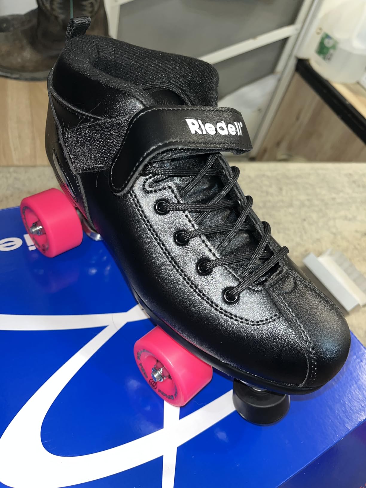 Riedell Dart Roller Skates for Men and Women - Colorful, Ultra-Durable Speed Skate with Precision Fit and Matching Color Wheels customer photo 1