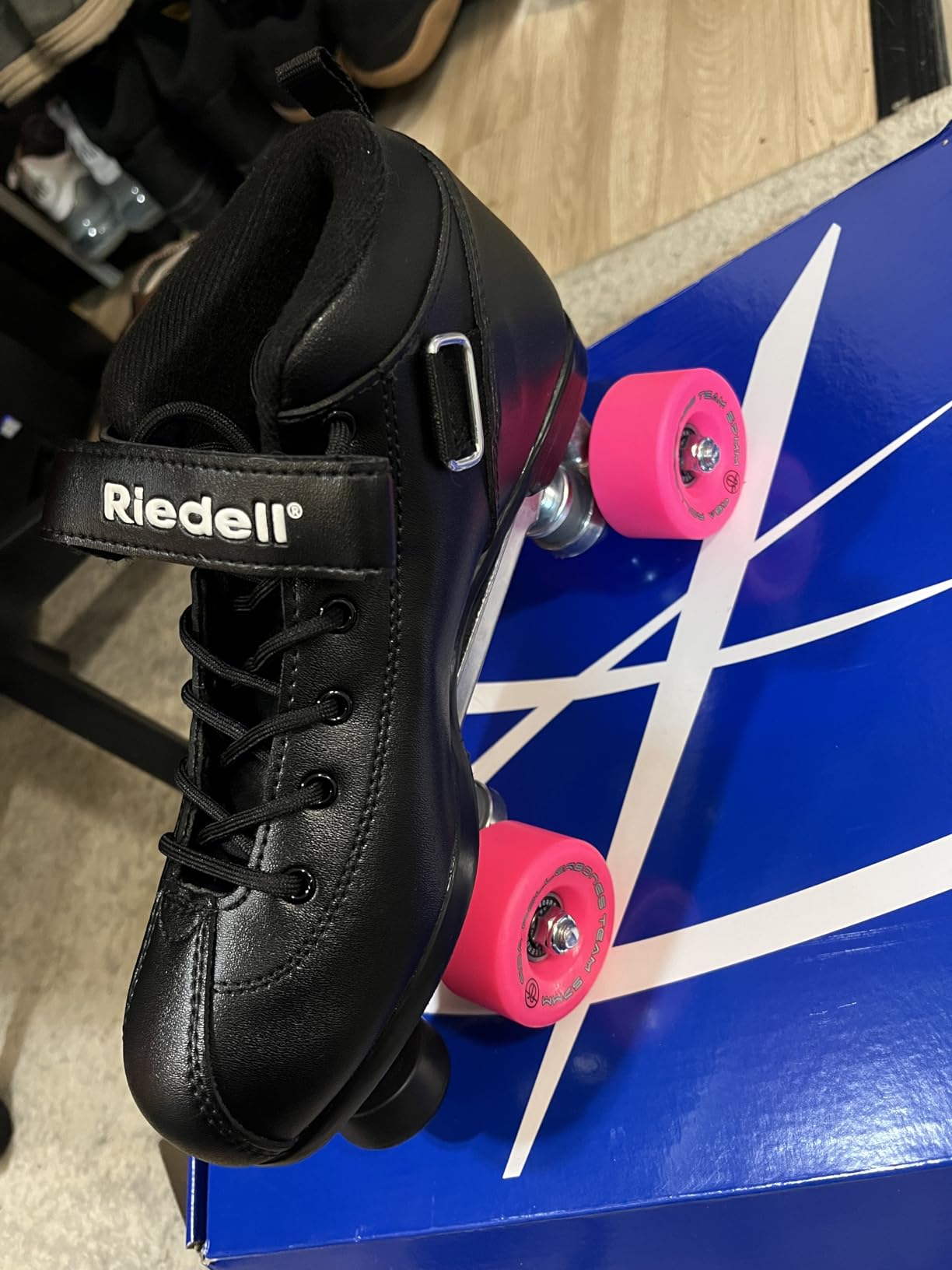 Riedell Dart Roller Skates for Men and Women - Colorful, Ultra-Durable Speed Skate with Precision Fit and Matching Color Wheels customer photo 2