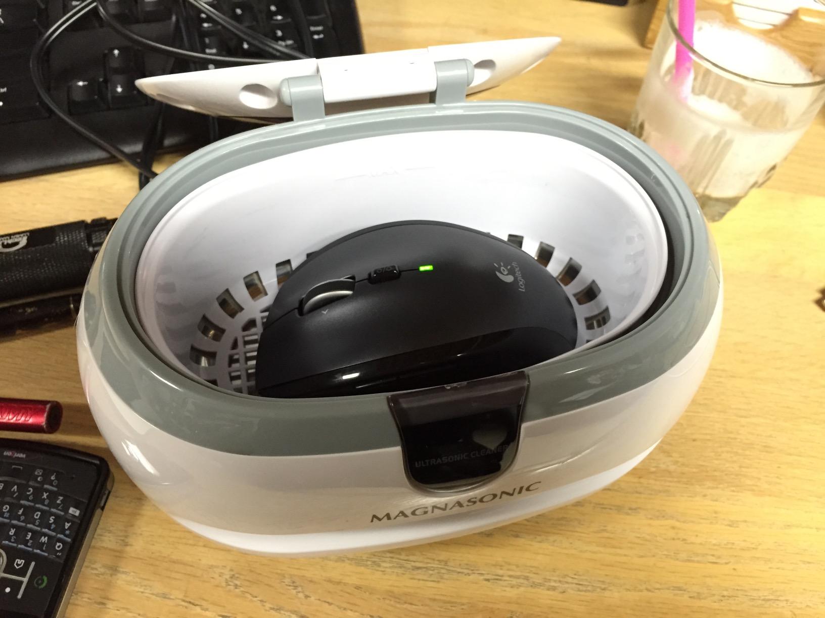 Magnasonic Professional Ultrasonic Jewelry Cleaner Machine for Cleaning Eyeglasses, Watches, Rings, Necklaces, Coins, Razors, Combs, Tools, Parts, Instruments (CD2800) customer photo 2