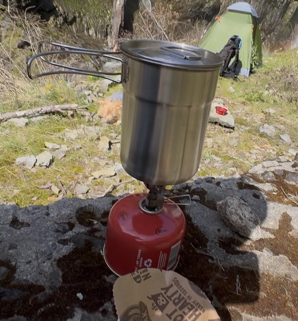 BRS Outdoor BRS-3000T Ultra-Light Titanium Alloy Miniature Portable Camping Gas Cooking Stove 25g customer photo 1