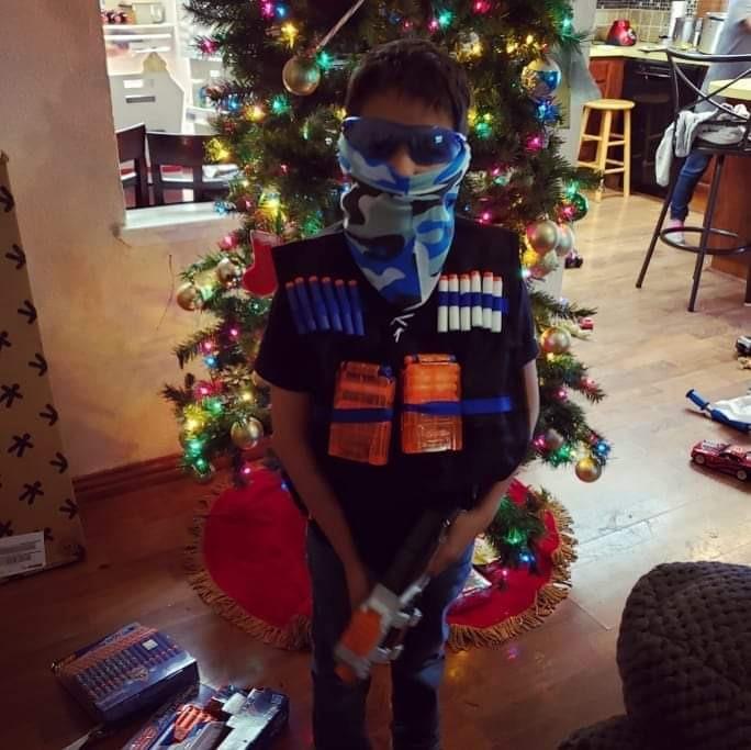 Tactical Vest Accessories Set for Nerf N-Strike Elite Series with 20 Refill Darts, 2 Quick Reload Clips, Wrist Ammo Holder, Safety Glasses, and Tube Mask customer photo 2
