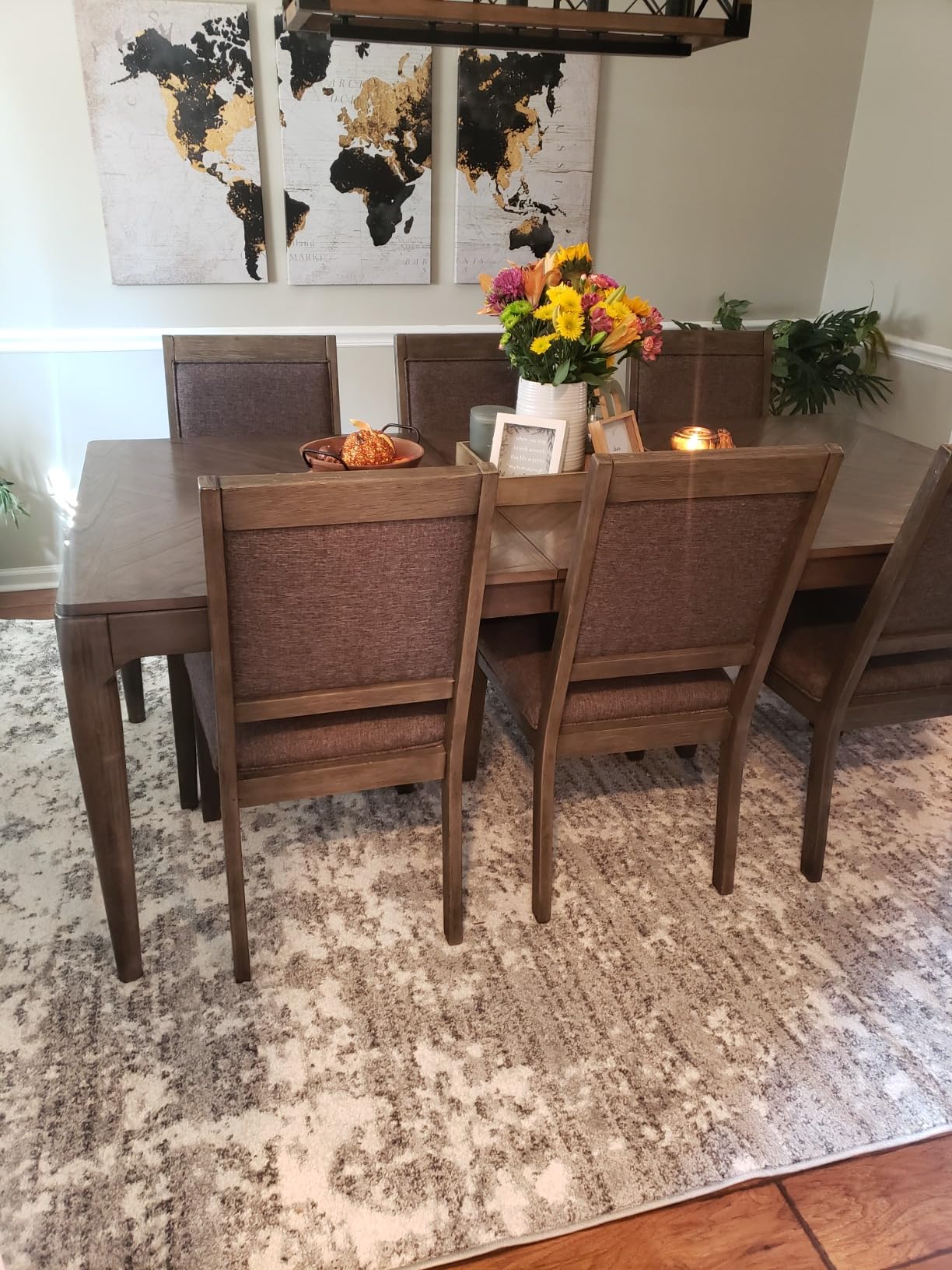 nuLOOM Deedra Modern Abstract Area Rug - 8x10 Area Rug Modern/Contemporary Grey/Ivory Rugs for Living Room Bedroom Dining Room Kitchen customer photo 1