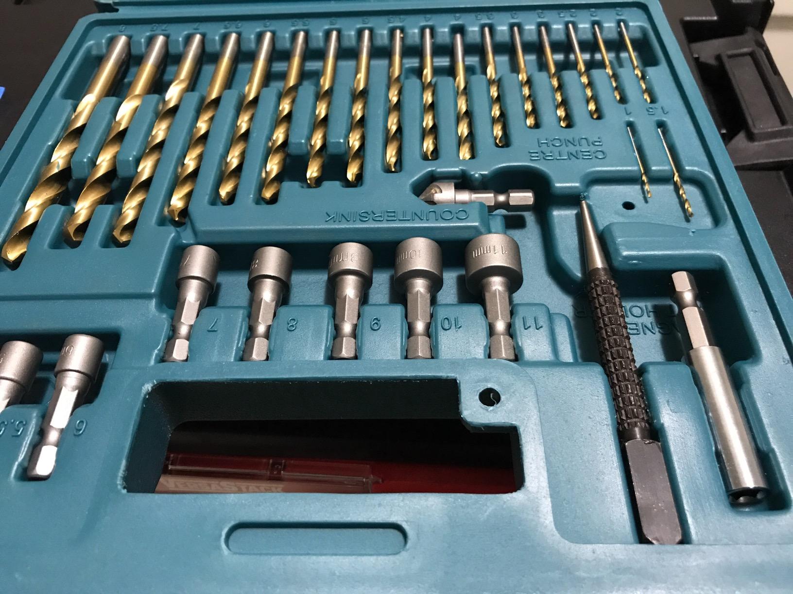 Makita B-49373 75 PC Metric Drill and Screw Bit Set customer photo 2