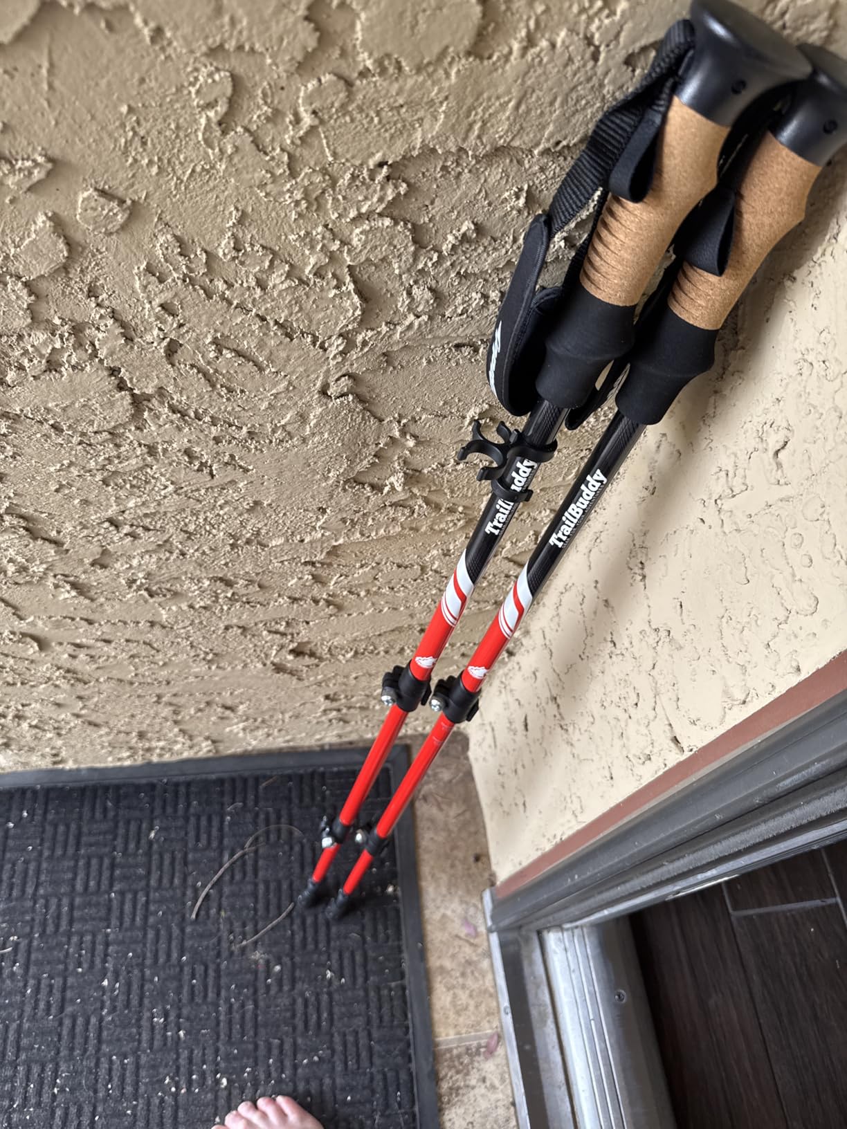 TrailBuddy Trekking Poles - Lightweight 7075 Aluminum Hiking Poles for Women, Men & Seniors customer photo 1
