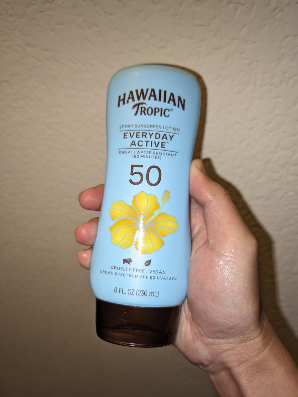 Hawaiian Tropic Everyday Active Sunscreen Lotion, SPF 50 Sunblock, 8 Fl Oz customer photo 1