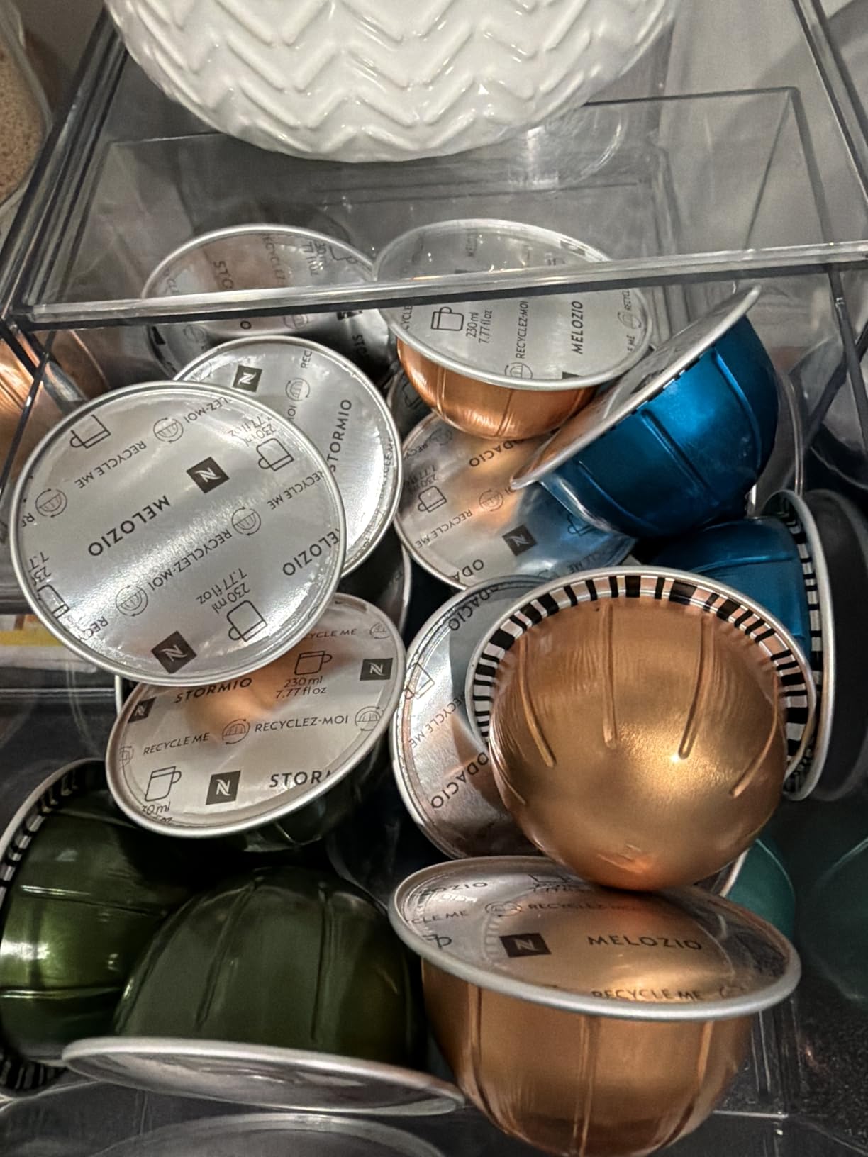 Nespresso Capsules Vertuo, Variety Pack, Medium and Dark Roast Coffee, 30 Count Coffee Pods, Brews 7.8 oz. customer photo 2