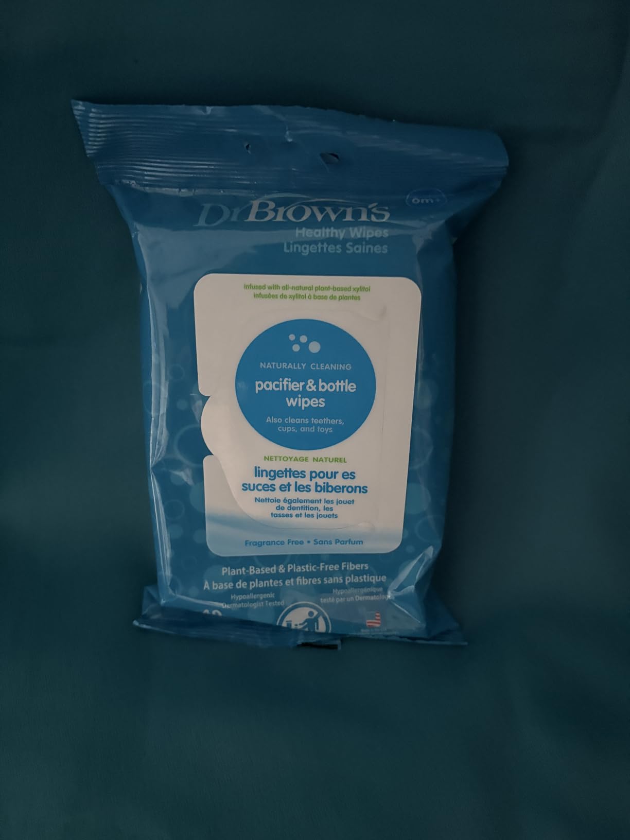 Dr. Brown's Pacifier and Bottle Wipes, 40 Count customer photo 2