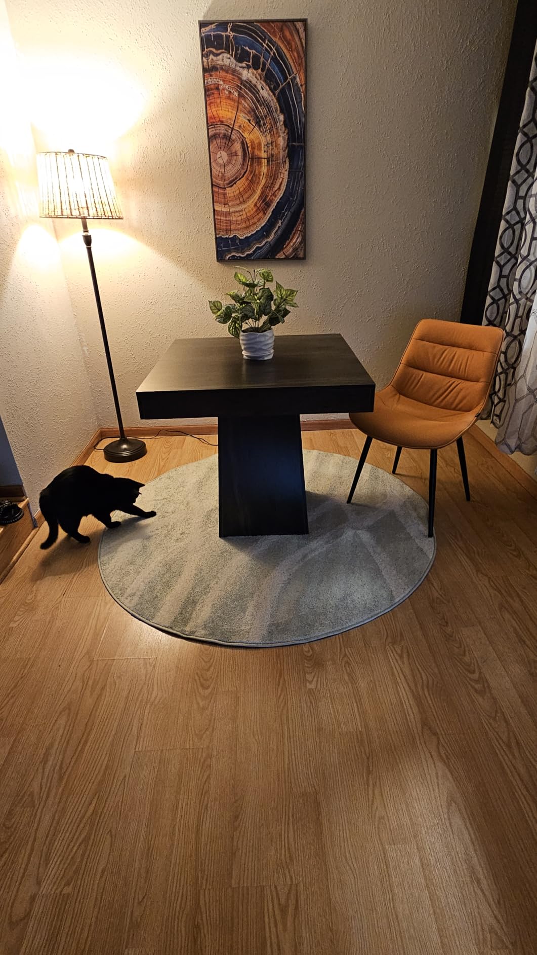 SAFAVIEH Area Rug 8x10 - Adirondack Collection - Large - Cream & Grey, Modern Wave Design, Non-Shedding & Easy to Clean, Ideal for Living Room, Bedroom, Dining Space (ADR125C) customer photo 2