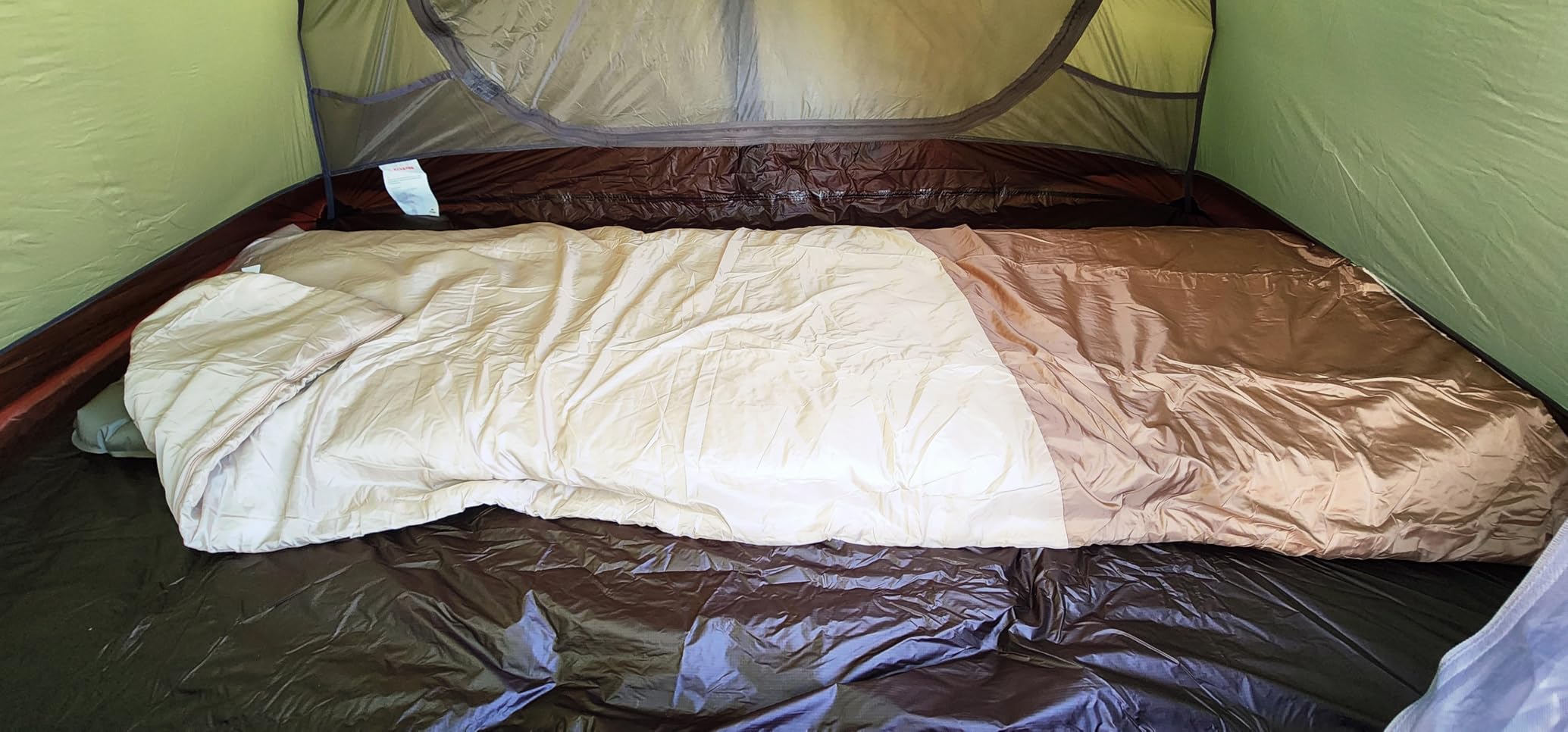 Naturehike Lightweight Compact Sleeping Bag, 59F/32F Envelope Ultralight Backpacking Sleeping Bag Portable, Waterproof with Compression Sack customer photo 2