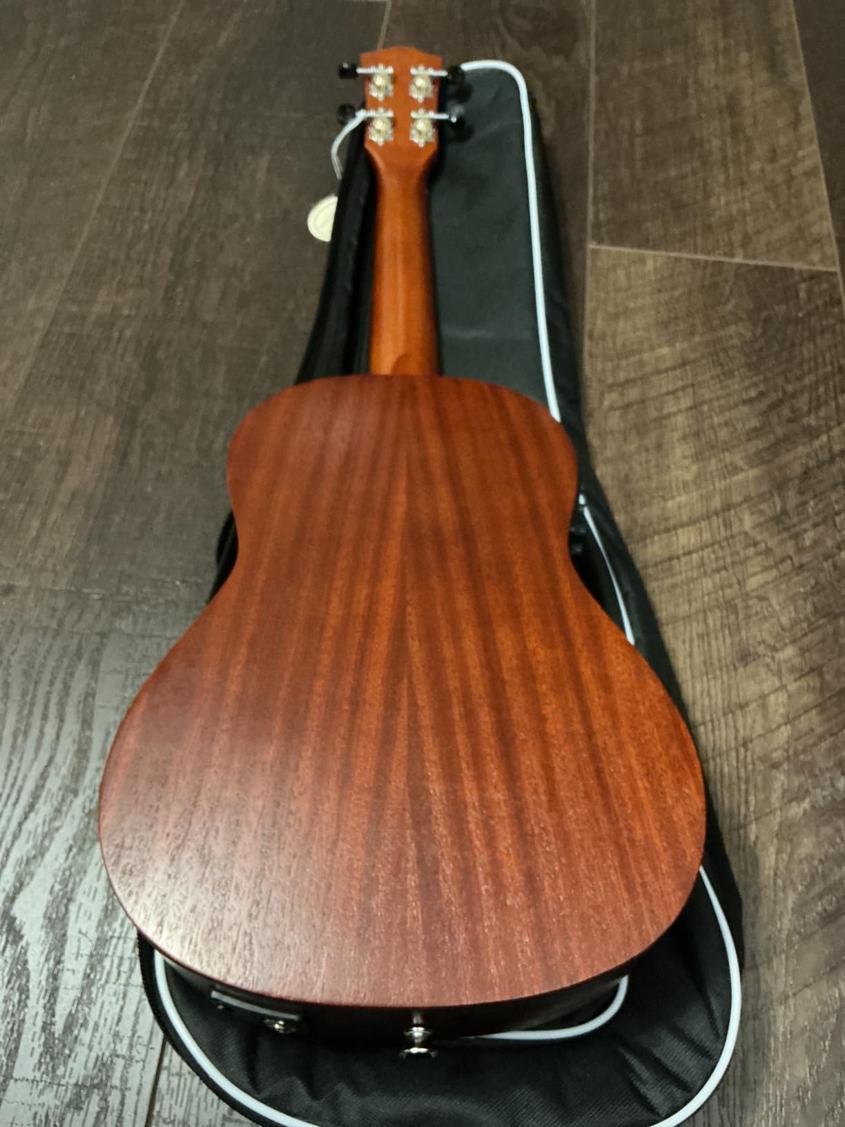 AKLOT Electric Concert Ukelele Solid Mahogany 23 inch for Professional Beginners Adults Kit with Free Online Lesson and Uke Accessories customer photo 2