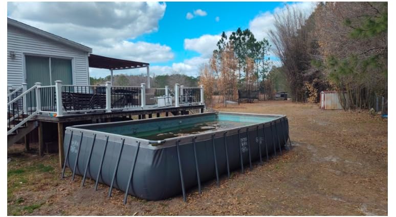 INTEX Krystal Clear Saltwater Pool Chlorine System for Above Ground Pools up to 7,000 Gallons, Pool Cleaner with Automatic Timer and Self Cleaning customer photo 1