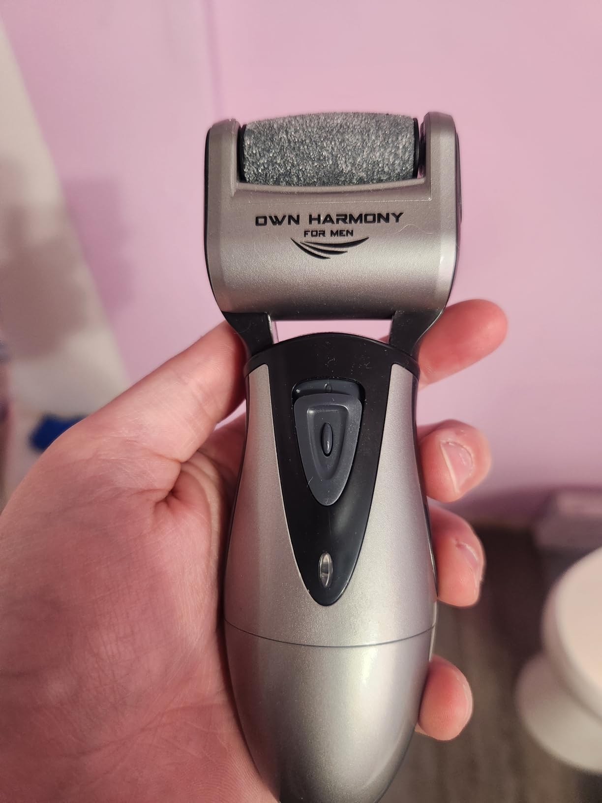 Electric Callus Remover: Rechargeable Electronic Foot File CR900 by Own Harmony (Tested Most Powerful) Best Pedicure Tools w/ 3 Rollers Professional Pedi Feet Care Sander for Cracked Heels and Hard Skin customer photo 2