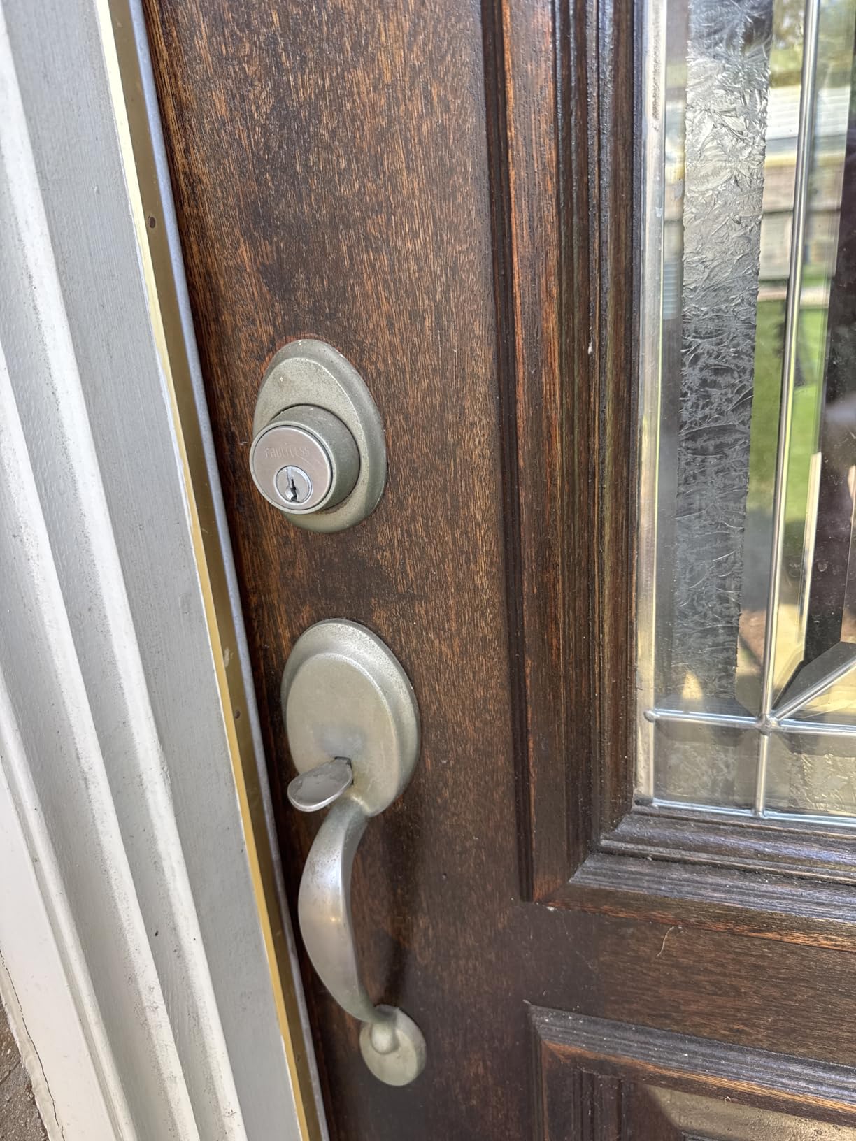 August Home Smart Lock Pro + Connect Hub - Wi-Fi Smart Lock for Keyless Entry - Works with Alexa, Google Assistant, and more - Silver customer photo 1