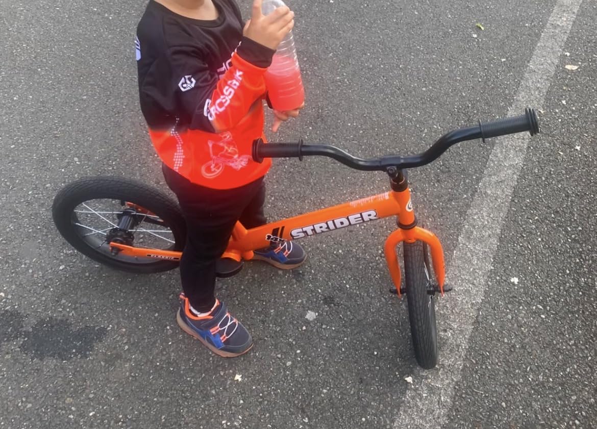 Strider 14x Classic, Balance Bike for Kids 3 to 6 Years - Includes Kid Sized Grips, Padded Seat, Performance Footrest, All-Purpose Tires-Easy Assembly, Tool-Free Adjustments customer photo 1