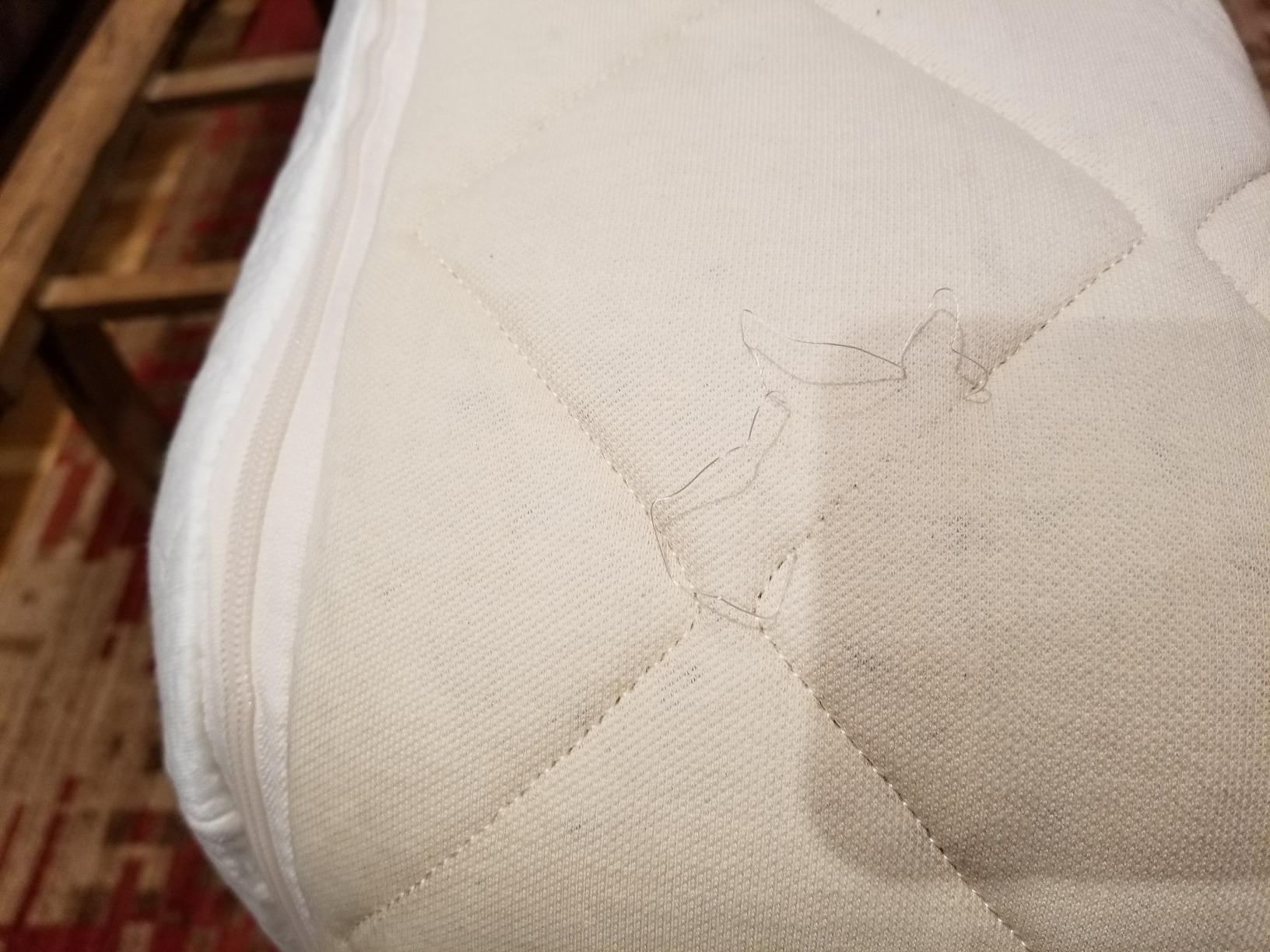 Happsy Organic Hybrid Mattress - Natural Latex - Medium Firm Mattress with Encased Coil Layers - Queen customer photo 2