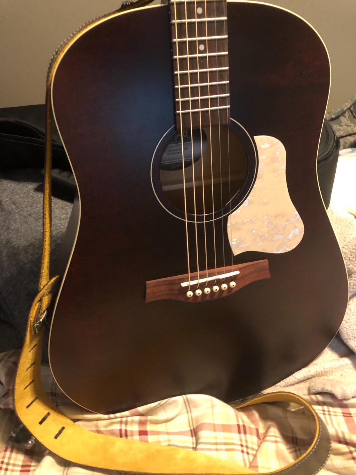 Seagull S6 Original Dreadnought Acoustic Guitar, Rosewood Fingerboard, Custom Semi-Gloss customer photo 2