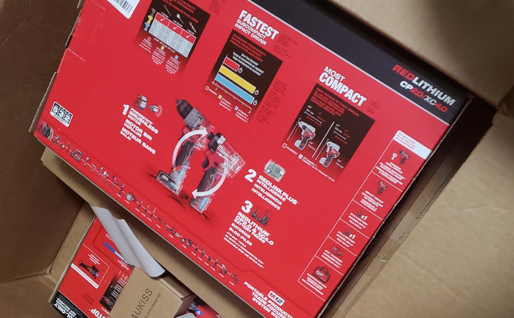 Milwaukee Electric Tools 2598-22 M12 Fuel 2 Pc Kit- 1/2