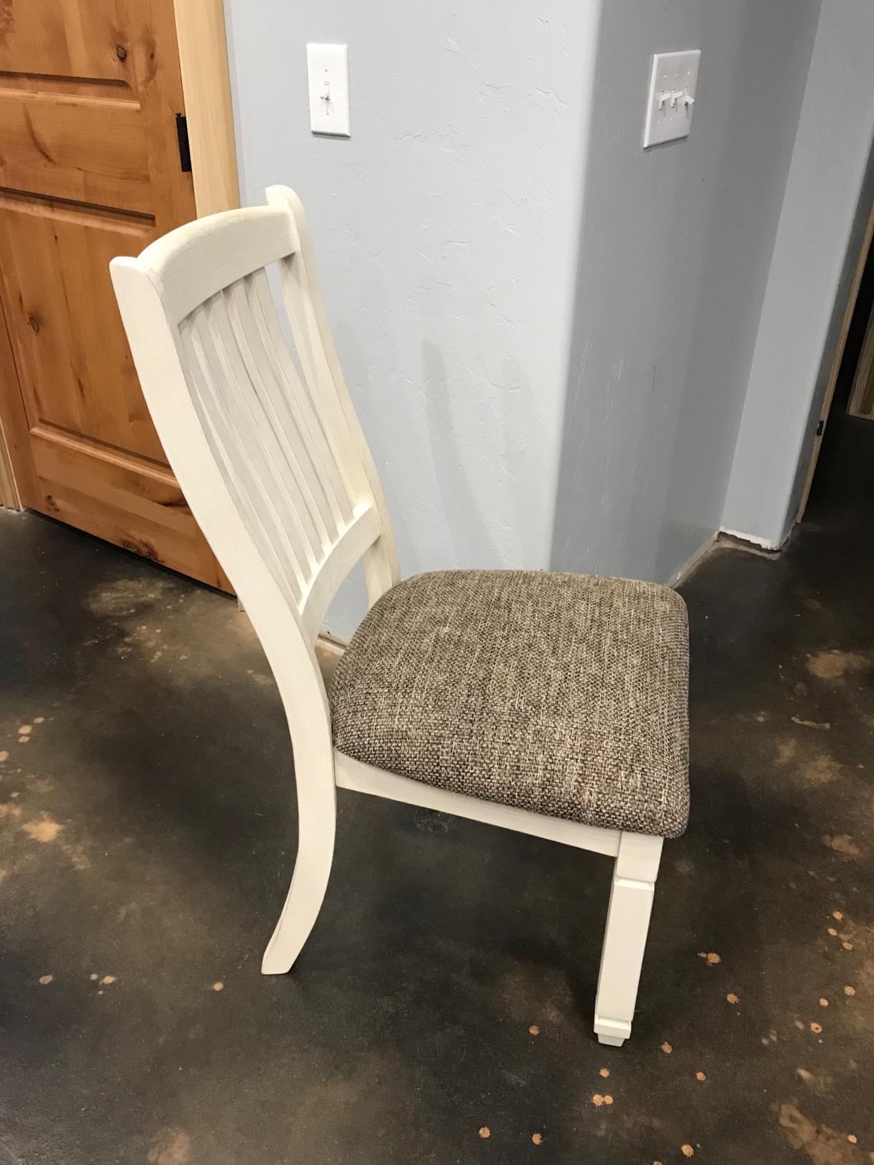 Signature Design by Ashley Tyler Creek Dining Room Upholstered Side Chair, 2 Count, Black and Grayish Black customer photo 2