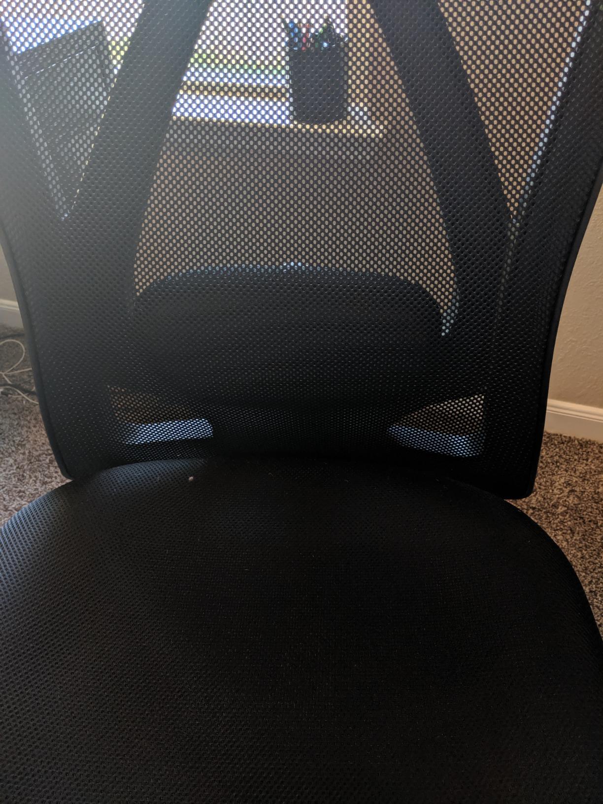 Duramont Ergonomic Office Chair with Rollerblade Wheels, High Back Breathable Mesh Desk Chair, 4D Lumbar Support, Memory Foam Seat, Adjustable Headrest and Armrests, Black customer photo 1