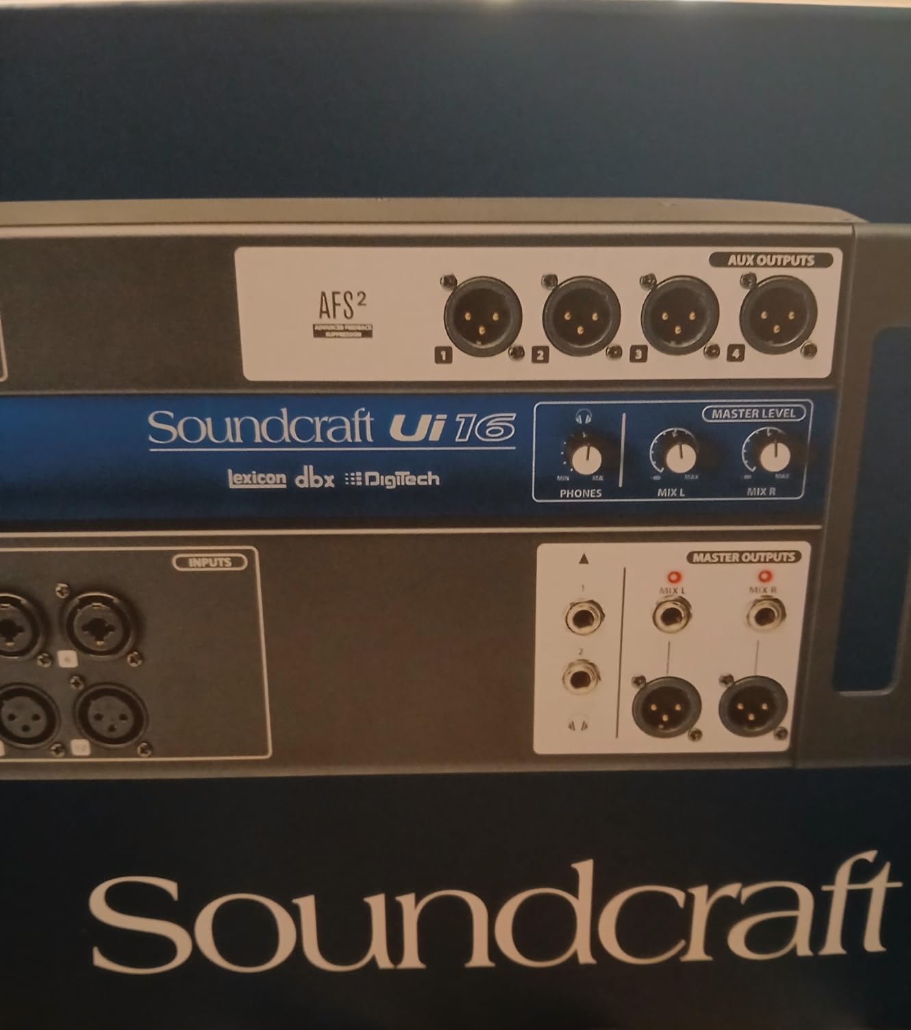 Soundcraft Ui24R Rack-Mountable Laptop or Tablet-Controlled, 24 input Digital Audio Mixer with onboard Signal Processing customer photo 2
