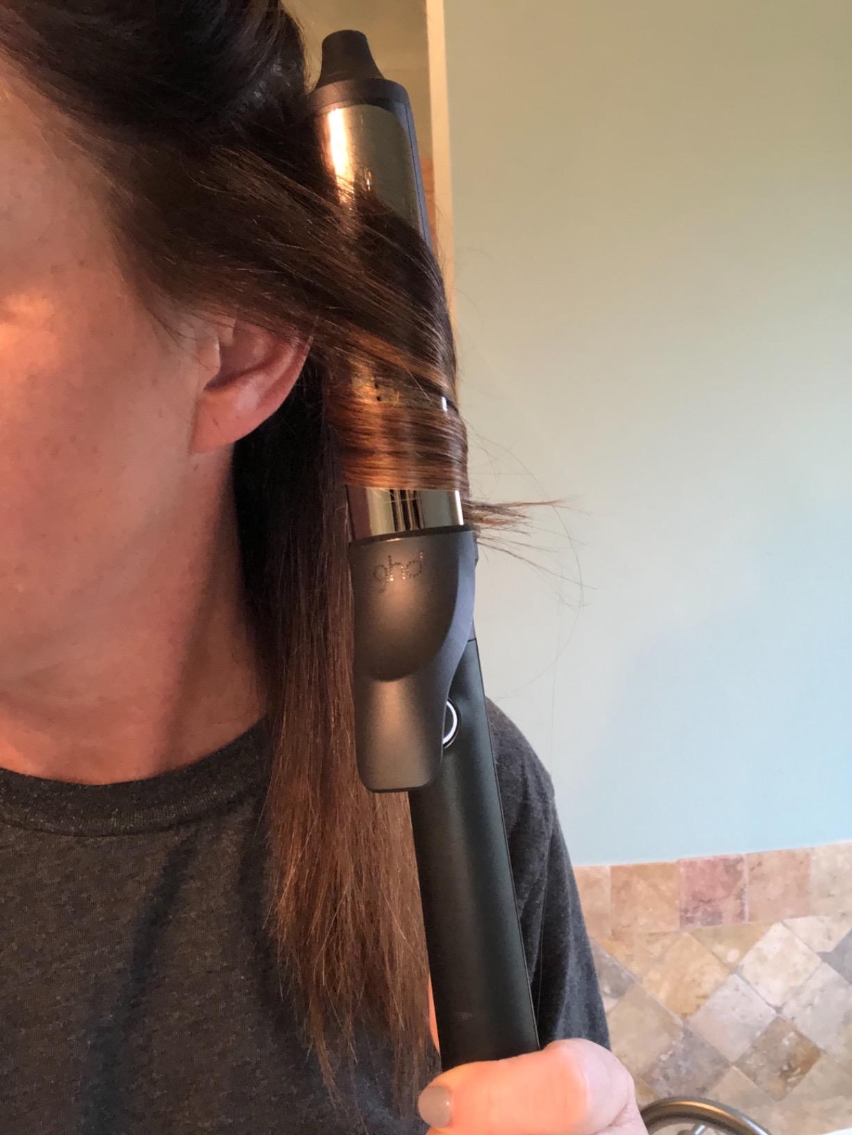 ghd Curve Professional Hair Curling Irons & Wands | Soft Waves, Classic and Tight Curls | 0.5-1.5 Inch Barrels | 365F Styling Temp Preventing Heat Damage + Auto Sleep Mode customer photo 2