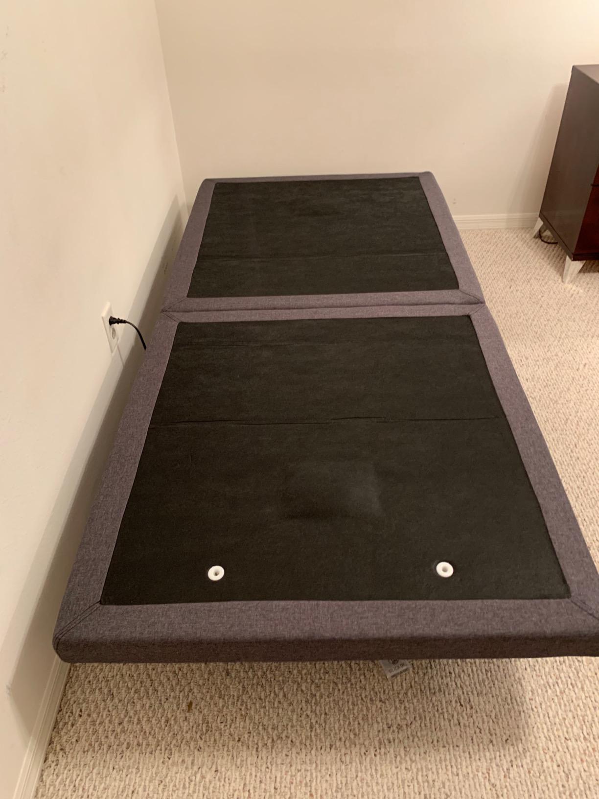 Naomi Home Idealbase Queen Adjustable Bed Frame with Lumbar Support & Head Tilt, Foot Incline, Back & Leg Massage, USB Ports, Wireless Remote, Ergonomic Zero-Gravity Smart Bed customer photo 2