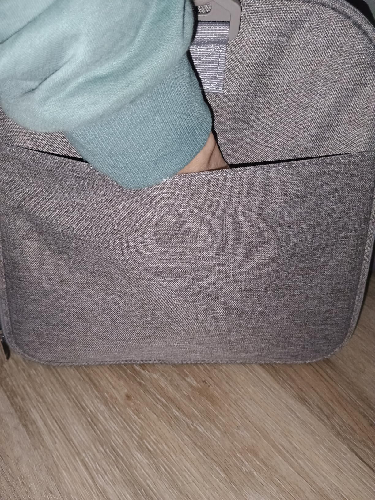 Henkelion Cat Carriers Dog Carrier Pet Carrier For Small / Medium Cats Dogs Puppies (Up To 15lbs), TSA Airline Approved Soft Sided, Collapsible Waterproof Travel Puppy Carrier - Grey customer photo 2